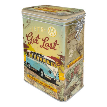 Blechdose mit Klip VW Bulli (Let's Get Lost)