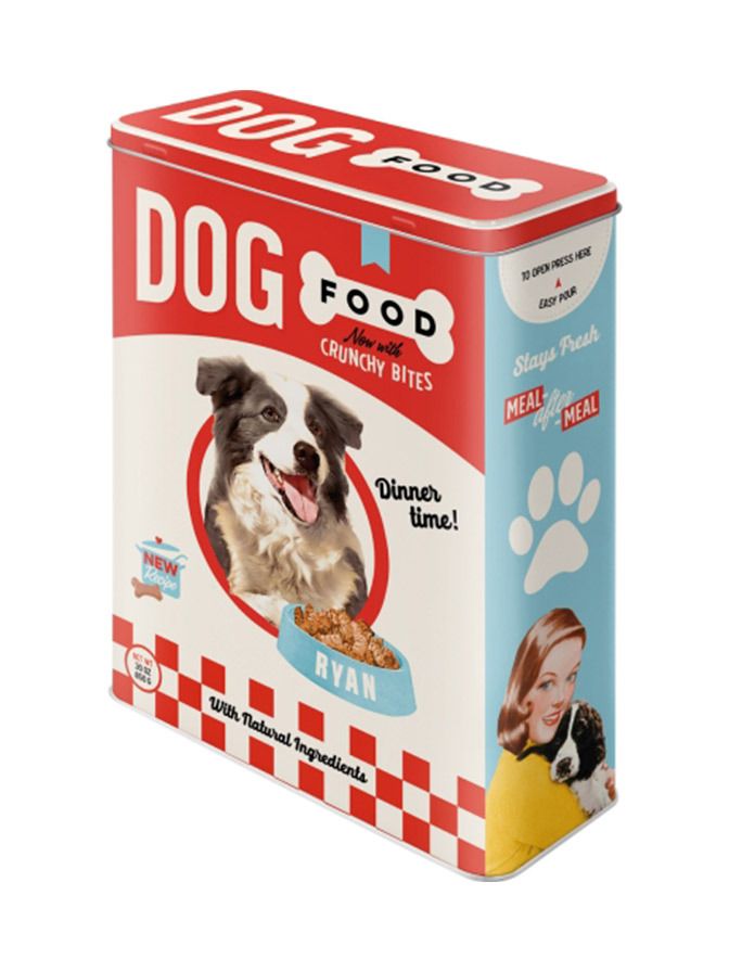 Blechdose XL Dog Food (2)