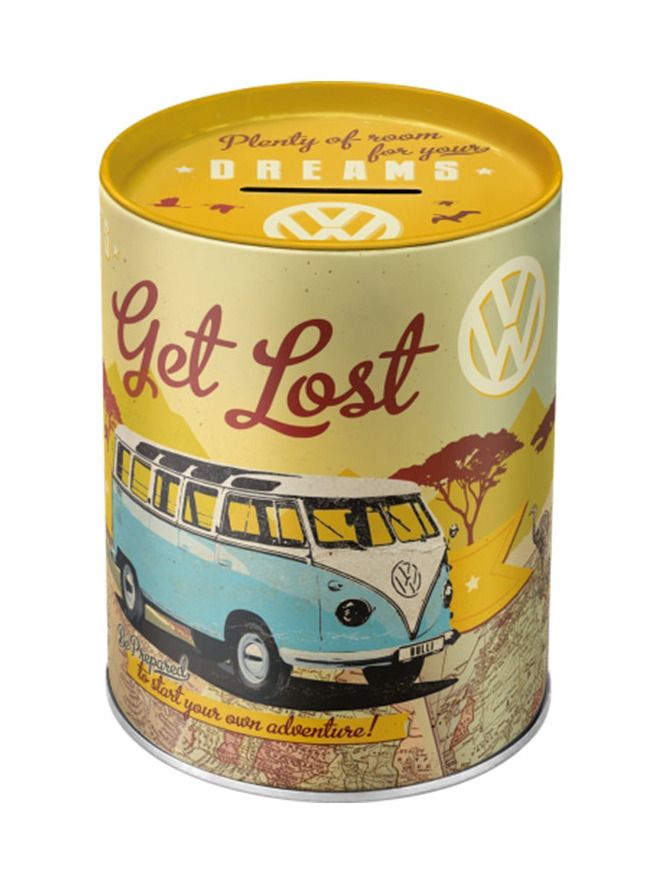 Spardose 10x13 cm VW Get Lost