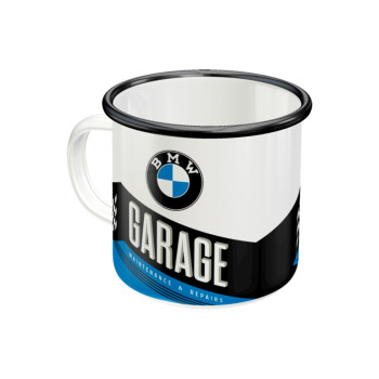 Metall Tasse BMW Garage