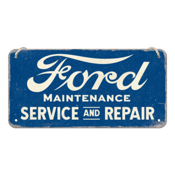 Hängeschild 10x20 cm Ford Service & Repair