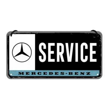 Hängeschild 10x20 cm Mercedes-Benz Service