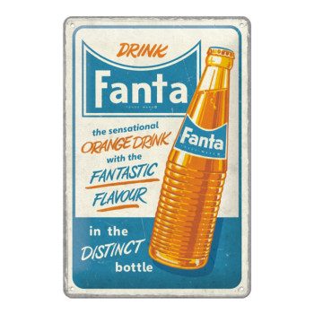 Blechschild 20x30 cm Fanta Retro