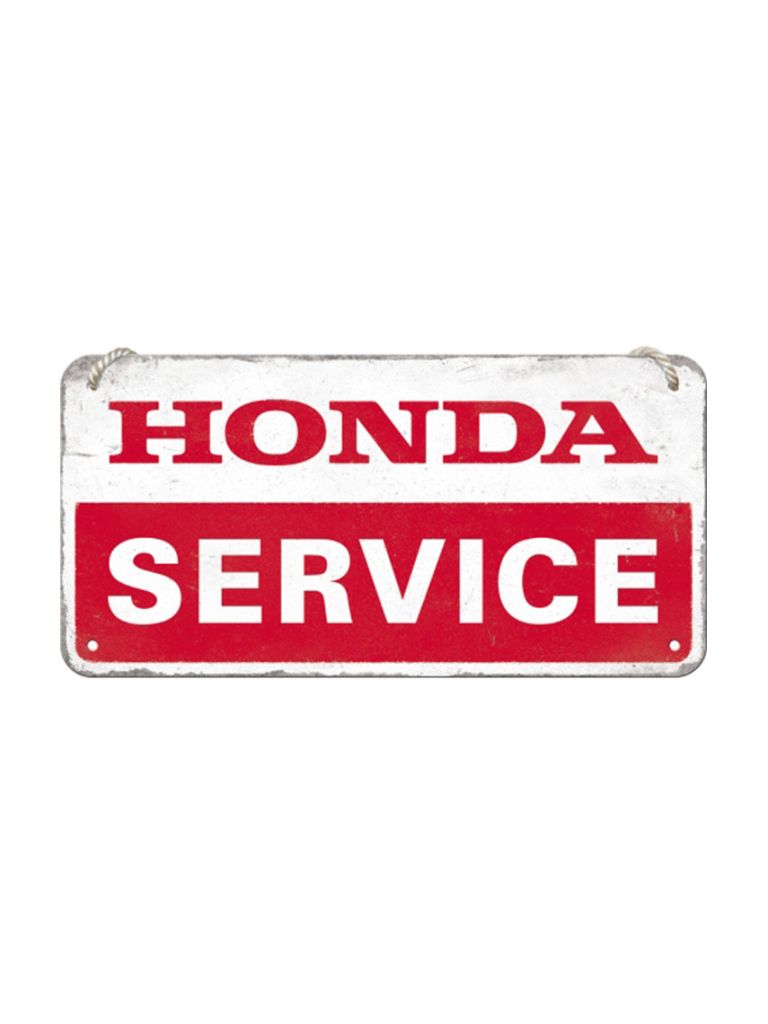 Hängeschild 10x20 cm Honda Service