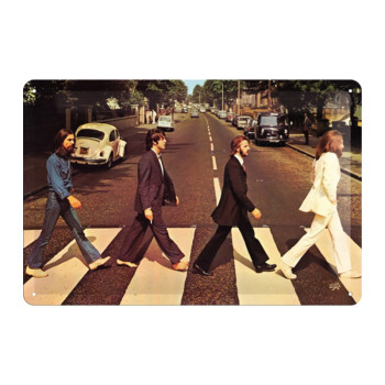 Blechschild 20x30 cm Beatles (Abbey Road)
