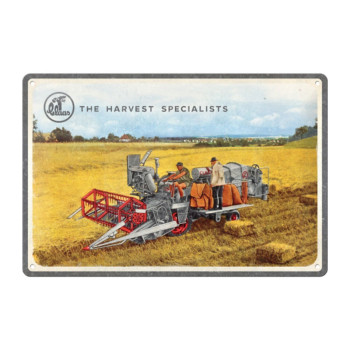 Blechschild 20x30 cm Claas The Harvest Specialists