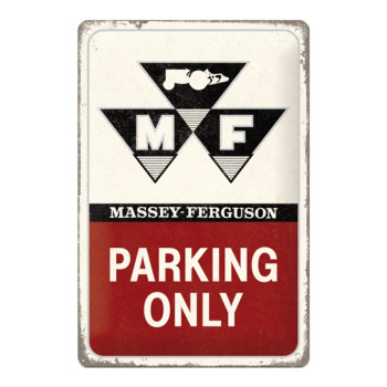 Blechschild 30x20 cm Massey Ferguson Parking Only 