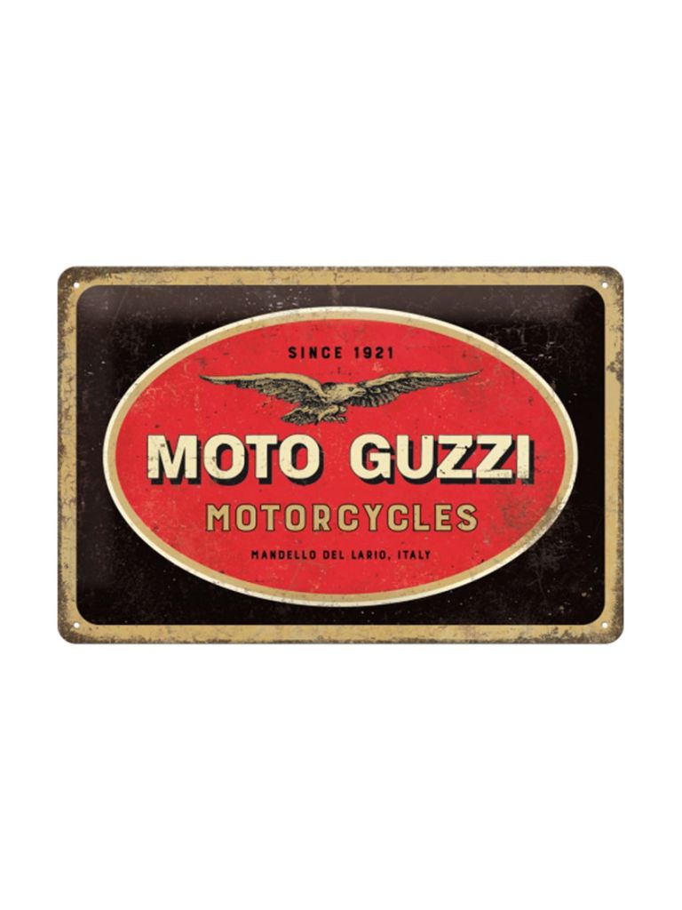 Blechschild 30x20 cm Moto Guzzi 