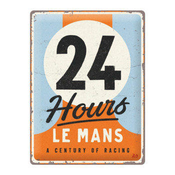 Blechschild 40x30 cm 24h Le Mans - A Century of Racing 