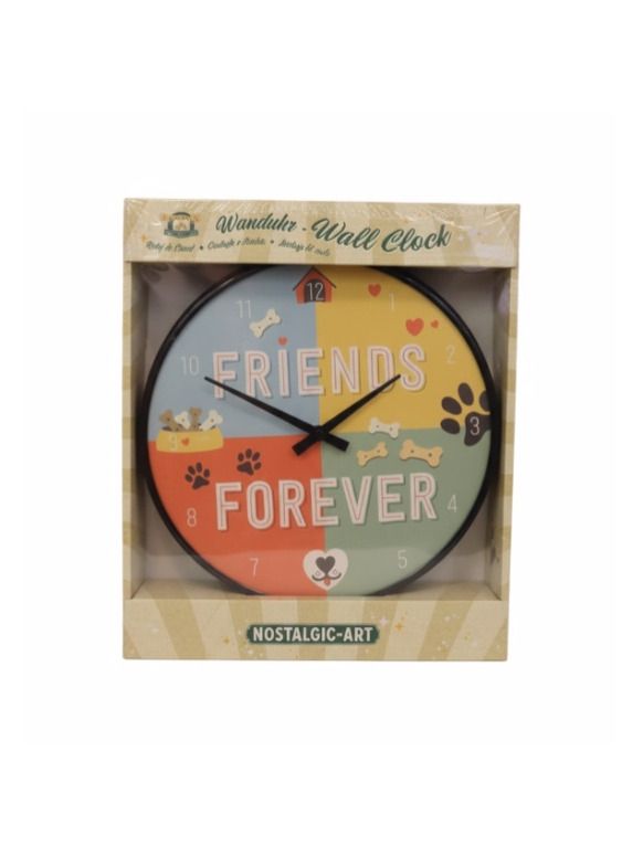 Wanduhr Friends Forever NIQ 0006