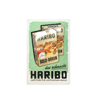 Blechschild 20x30 cm HARIBO Packung ... das schmeckt