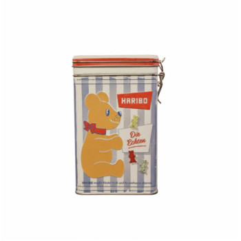 Blechdose mit Klip HARIBO Die Echten