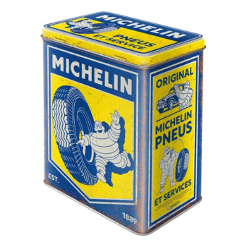 Blechdose L Michelin Vintage