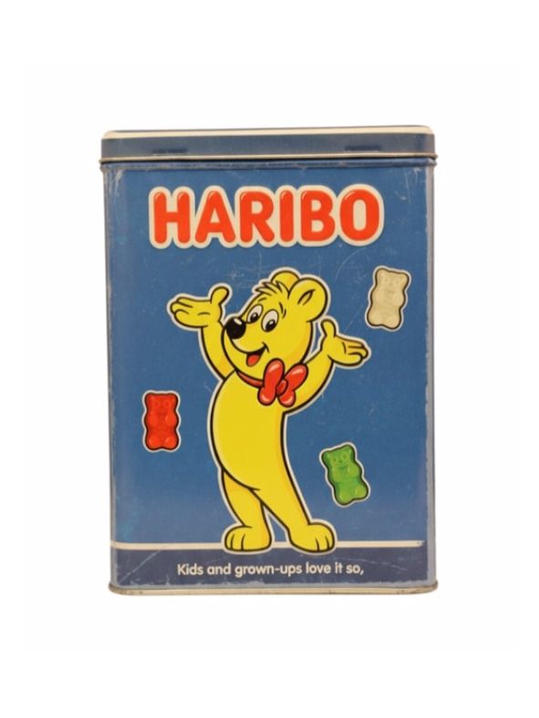 Blechdose L HARIBO Enjoy the Taste blue