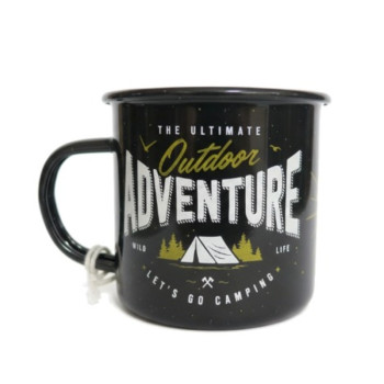 Metall Tasse Outdoor Adventure