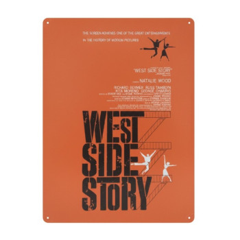 Blechschild 30x40 cm West Side Story