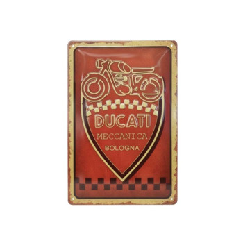 Blechschild 20x30 cm Ducati Meccanica Bologna