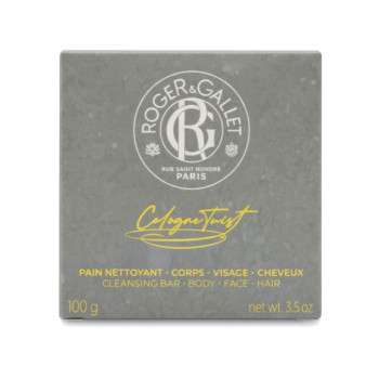 Roger & Gallet Cologne Twist 3in1 Cleansing Bar Body Face Hair 100 g