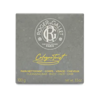 Roger & Gallet Cologne Twist 3in1 Cleansing Bar Body Face Hair 100 g