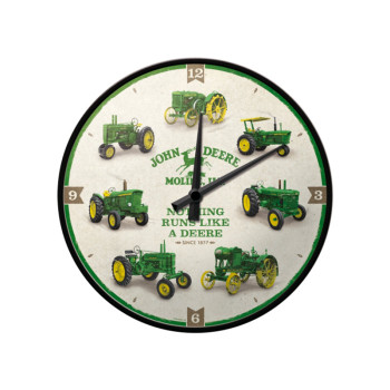 Wanduhr John Deere (Model Chart)