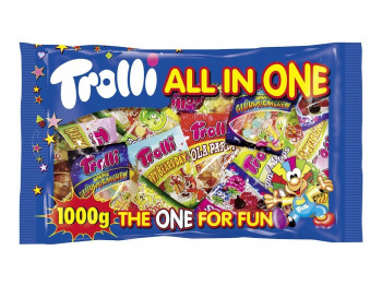 Trolli All in One 52 Pouch Minis 1 kg