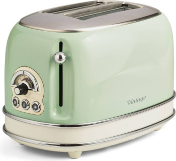 Ariete Vintage Bread Toaster Green 155/14