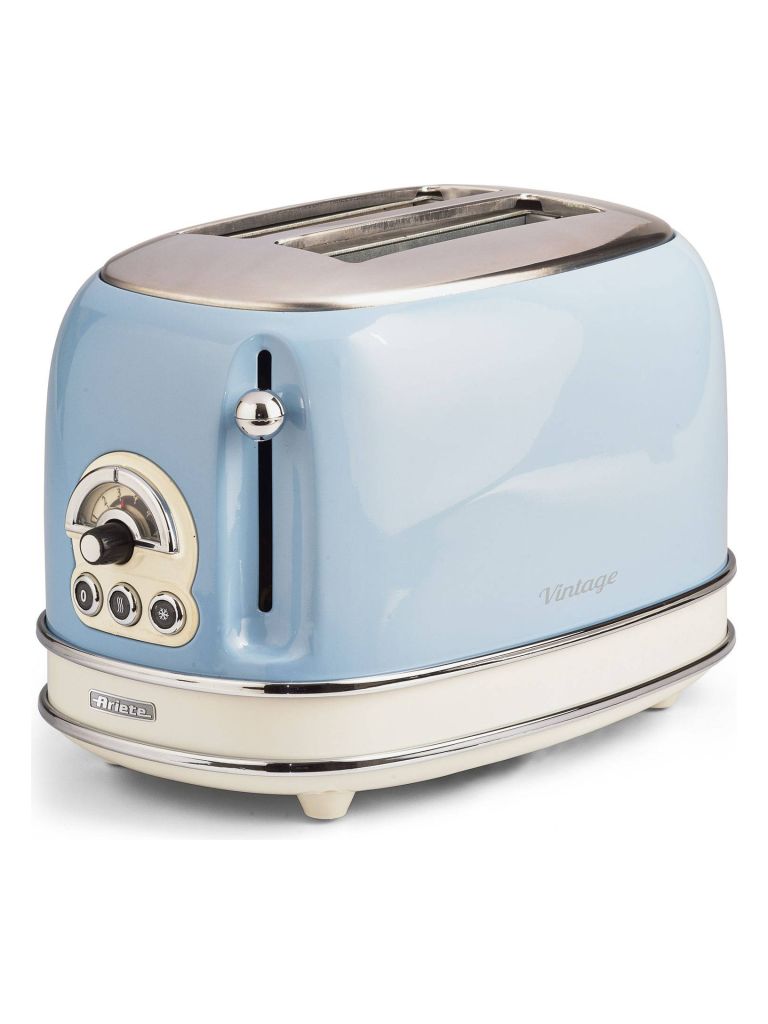 Ariete Vintage Bread Toaster Blue 155/15