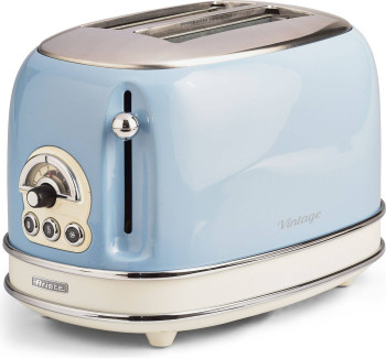 Ariete Vintage Bread Toaster Blue 155/15