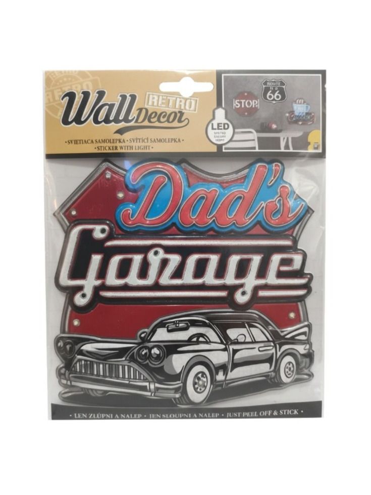 samolepka Dad's Garage