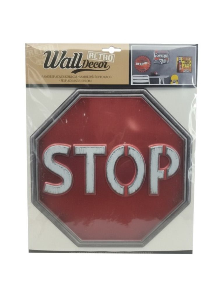 Retro Wall Decor - samolepící dekorace