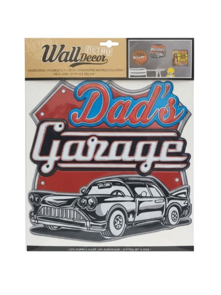samolepka Dad's Garage