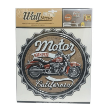 samolepka - Motor California