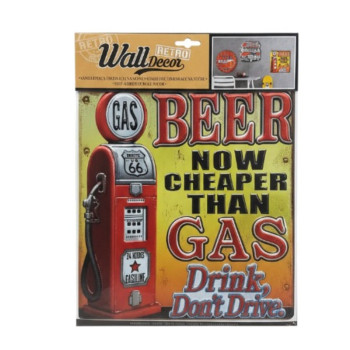 samolepka Beer Gas