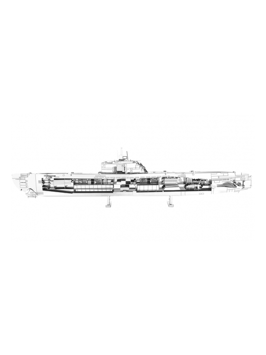 Metal Earth German U-boat Type XXI