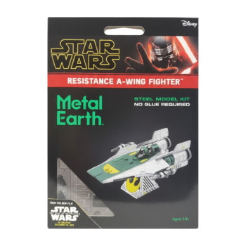 Metal Earth Star Wars Resistance A-Wing Fighter