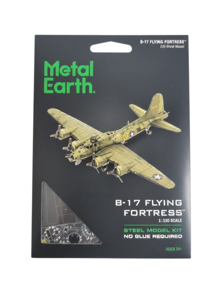 Metal Earth B-17 Flying Fortress barevný