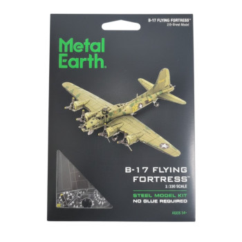 Metal Earth B-17 Flying Fortress barevný
