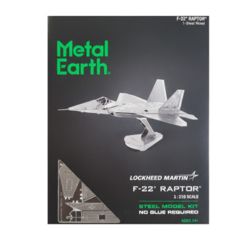 Metal Earth F-22 Raptor kovový model