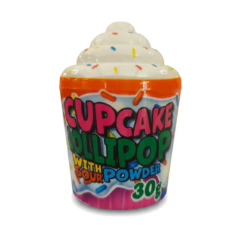 Jimmi Fox Cupcake Lollipop+Sour Powder 30 g