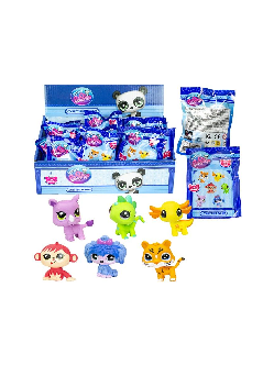 Figurka Littlest Pet Shop gumovací mix