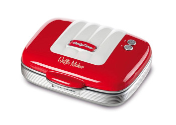 Ariete Party Time Waffle Maker 1973 Red