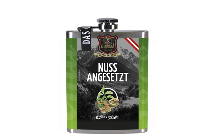 Emil Nuss Schnapps, 0,2 L 30%