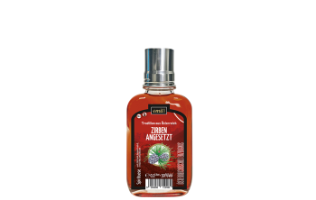 Emil Zirben Schnaps 0,1 l 30% Pocket bottle with shot glass