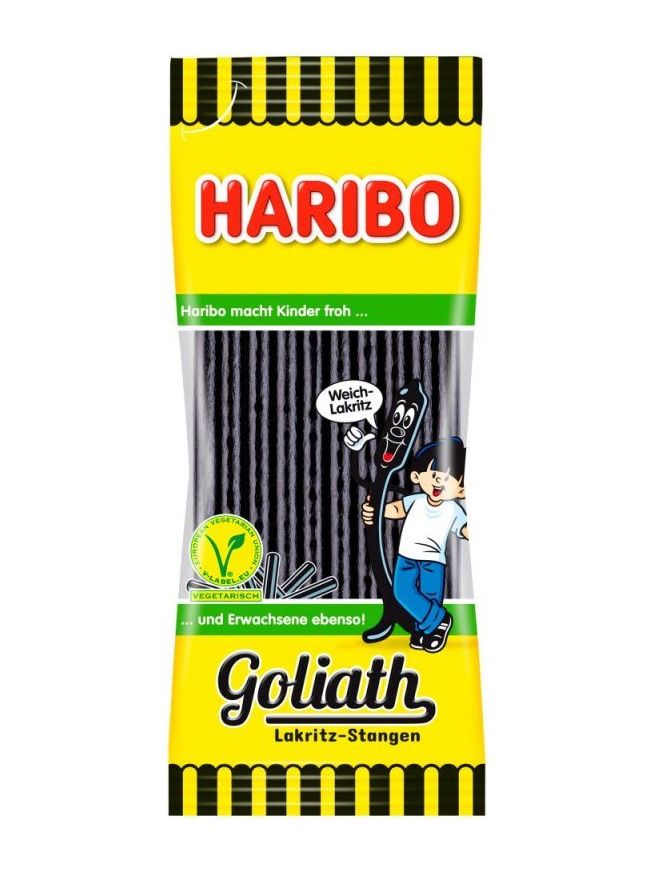 HARIBO Goliath Licorice 125 g