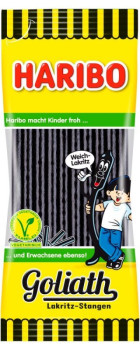 HARIBO Goliath Licorice 125 g