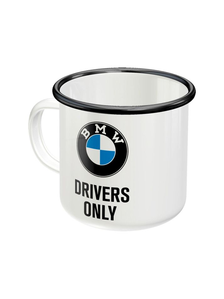 Metall Tasse BMW Drivers Only