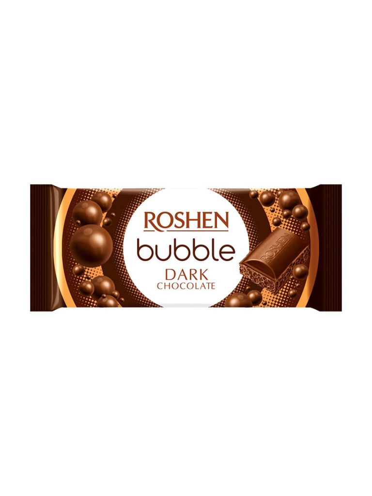 Roshen Bubble Dark Chocolate 80g