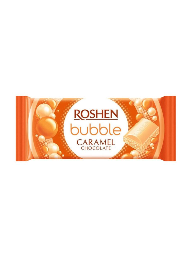 Roshen Bubble Caramel chocolate 80g
