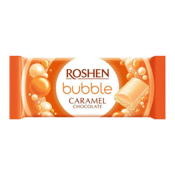 Roshen Bubble Caramel chocolate 80g