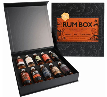 The Rum Box Yellow Edition 10 x 50 ml 41%